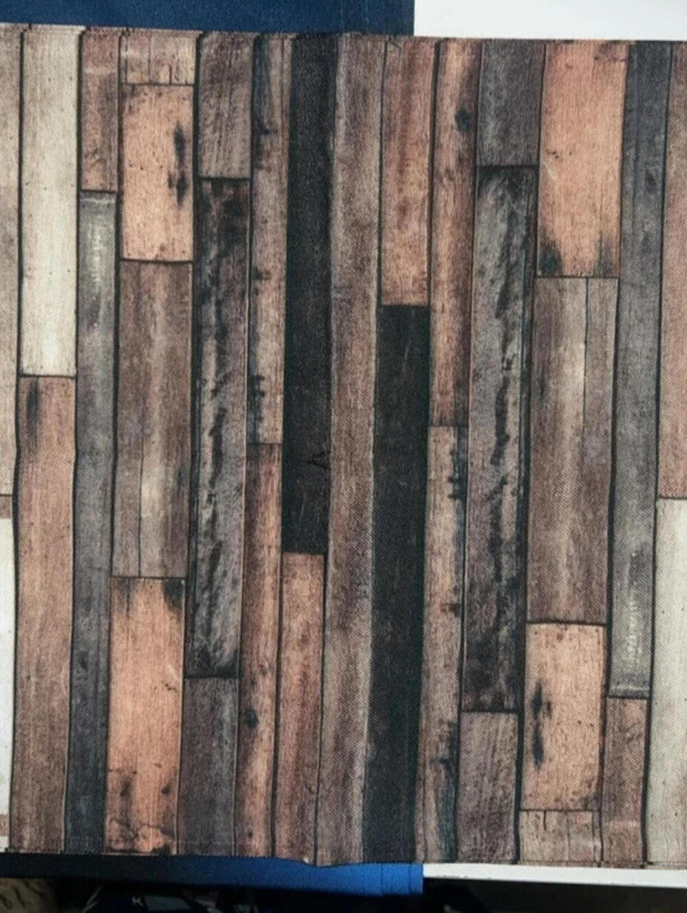 Ambesonne Wooden Place Mats, Set of 4, New No Tags